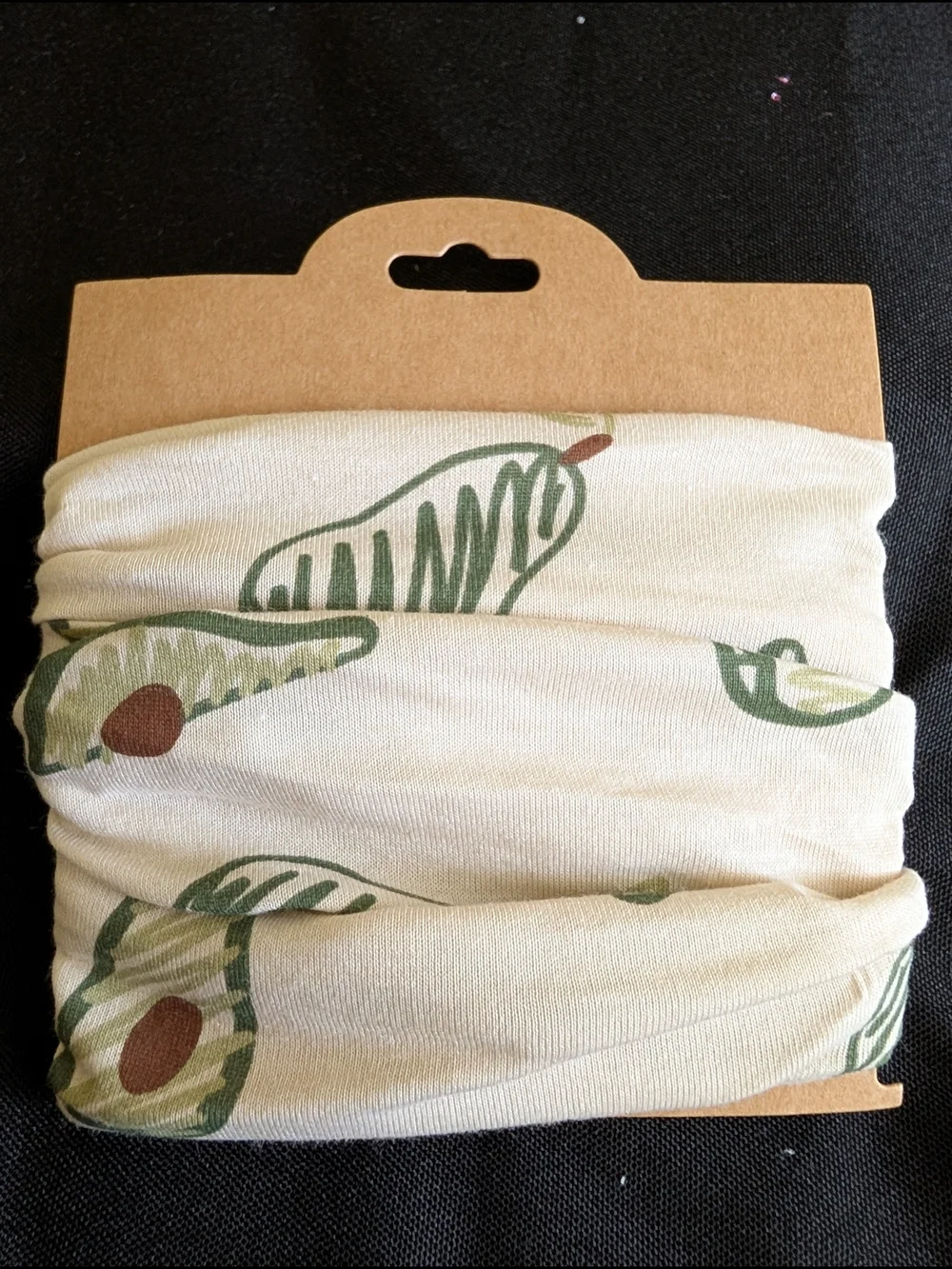 Hand Crafted Avocado Print Bohemian Headband